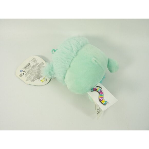 Joelle the Bigfoot Teal Squishmallow Clip On with Tag - Picture 4 of 5